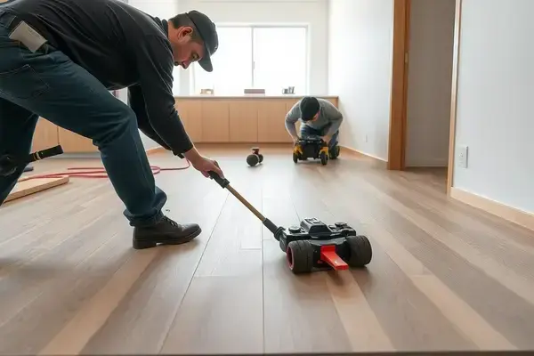 vinyl床材施工